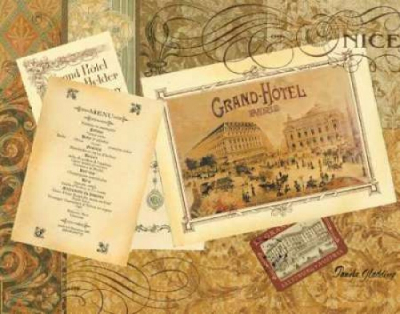 Grand Hotel Nice Poster Print by Pamela Gladding - Item # VARPDXGLA325